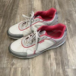 Vionic Women's Zen Running Athletic Shoes Pink White Size 8.5 Comfort Active